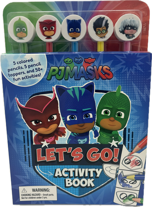 PJ Masks Let's Go Activity Book Paperback 64pg