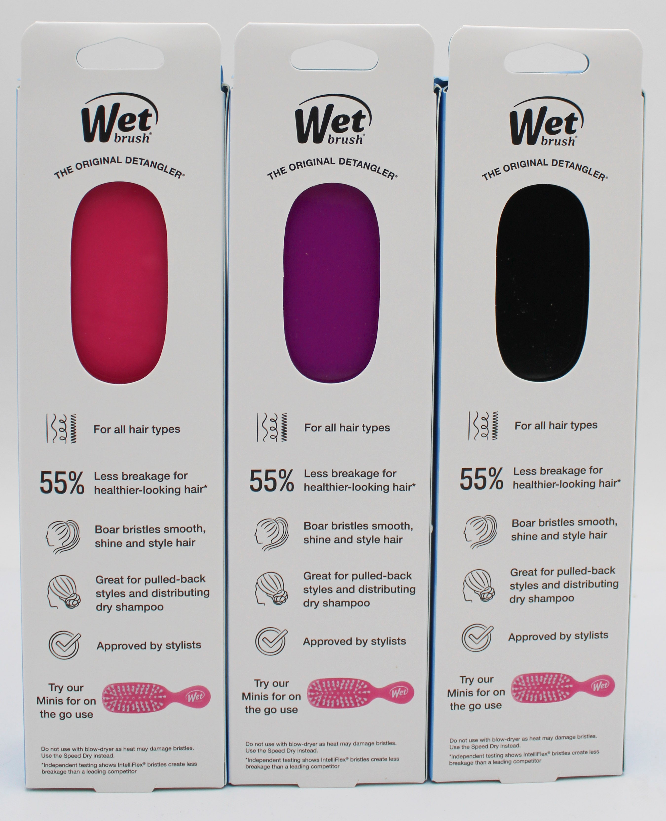 WET BRUSH SMOOTH STYLER 4 ASSTORTED COLORS NI
