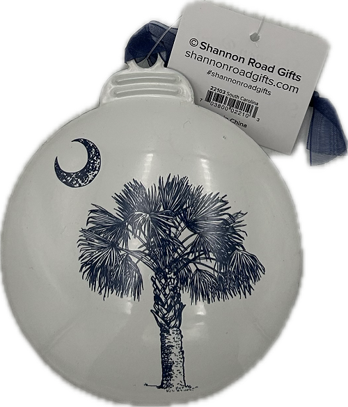 SOUTH CAROLINA METAL ORNAMENT