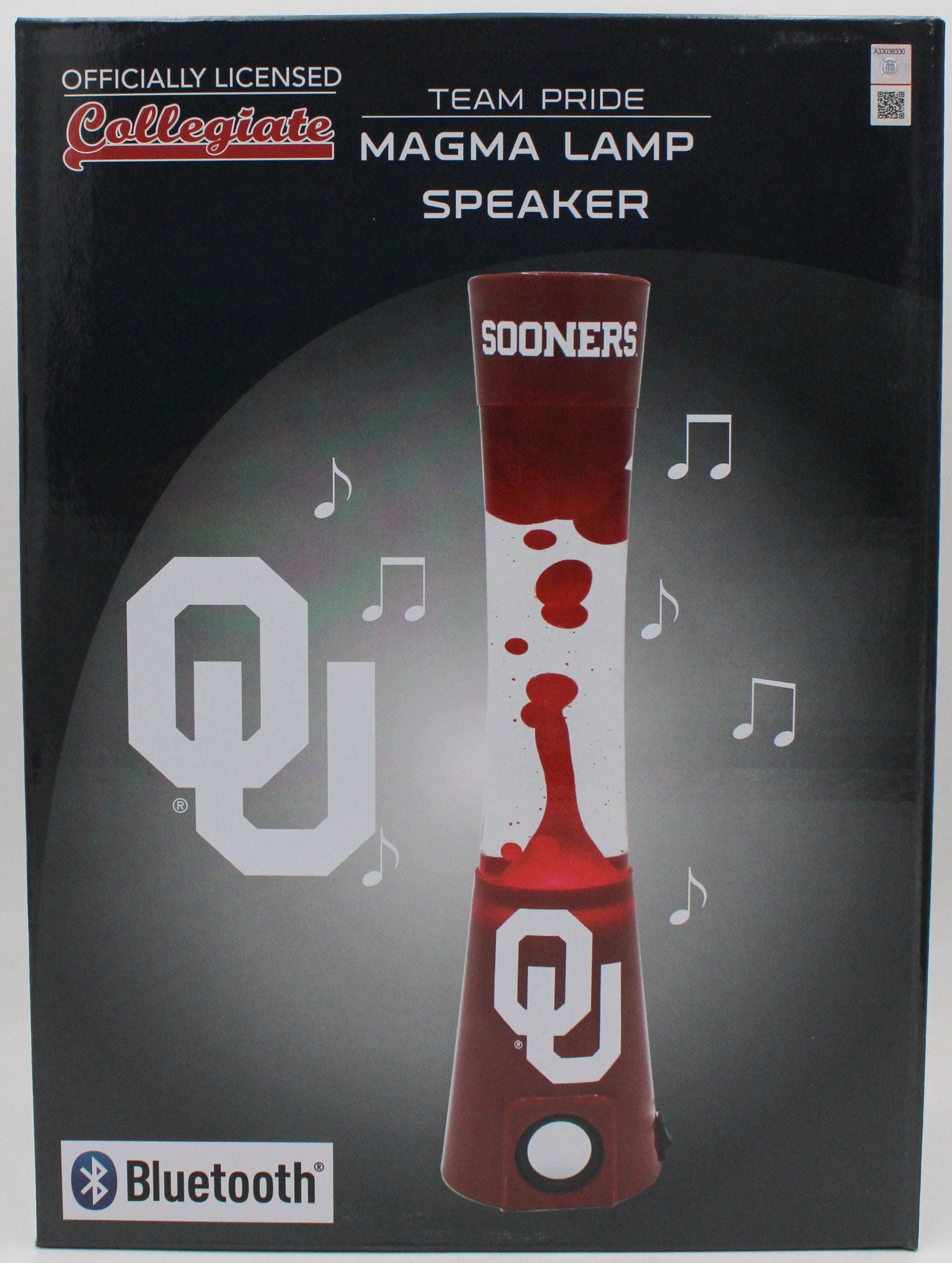 OKLAHOMA SOONERS LAVA LAMP SPEAKER 16.5"