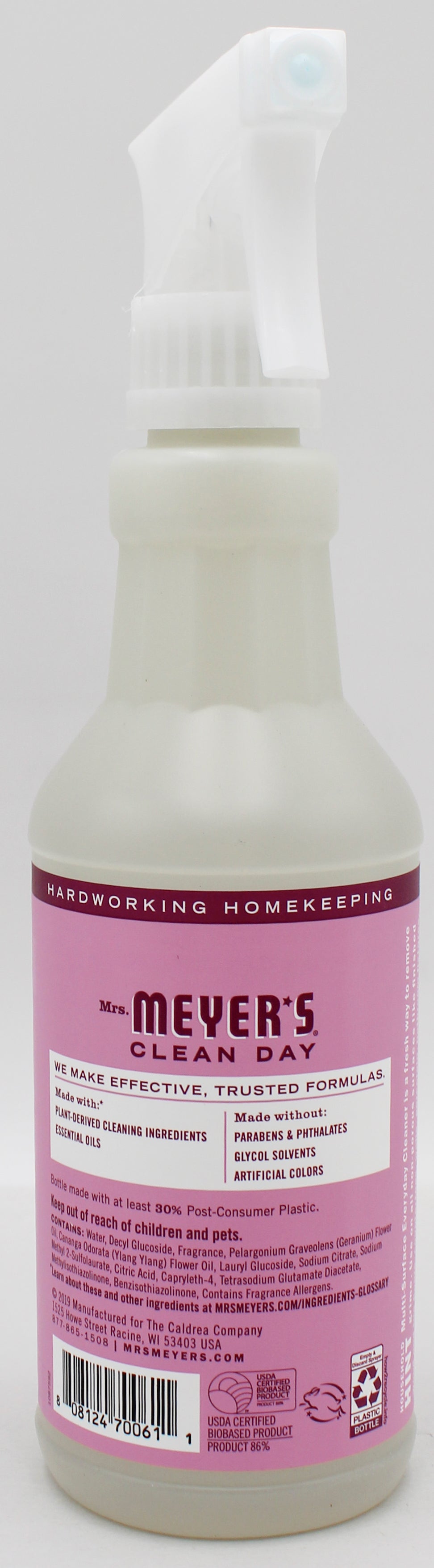 MRS MEYERS MULTI SURFACE EVERYDAY CLEANER PEONY 16floz US