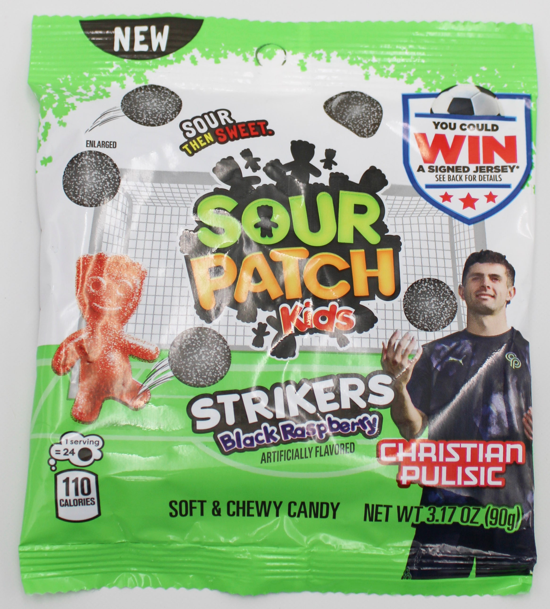 SOUR PATCH KIDS STRIKER BLACK RASBERRY 3.17 OZ BB 1/17/27