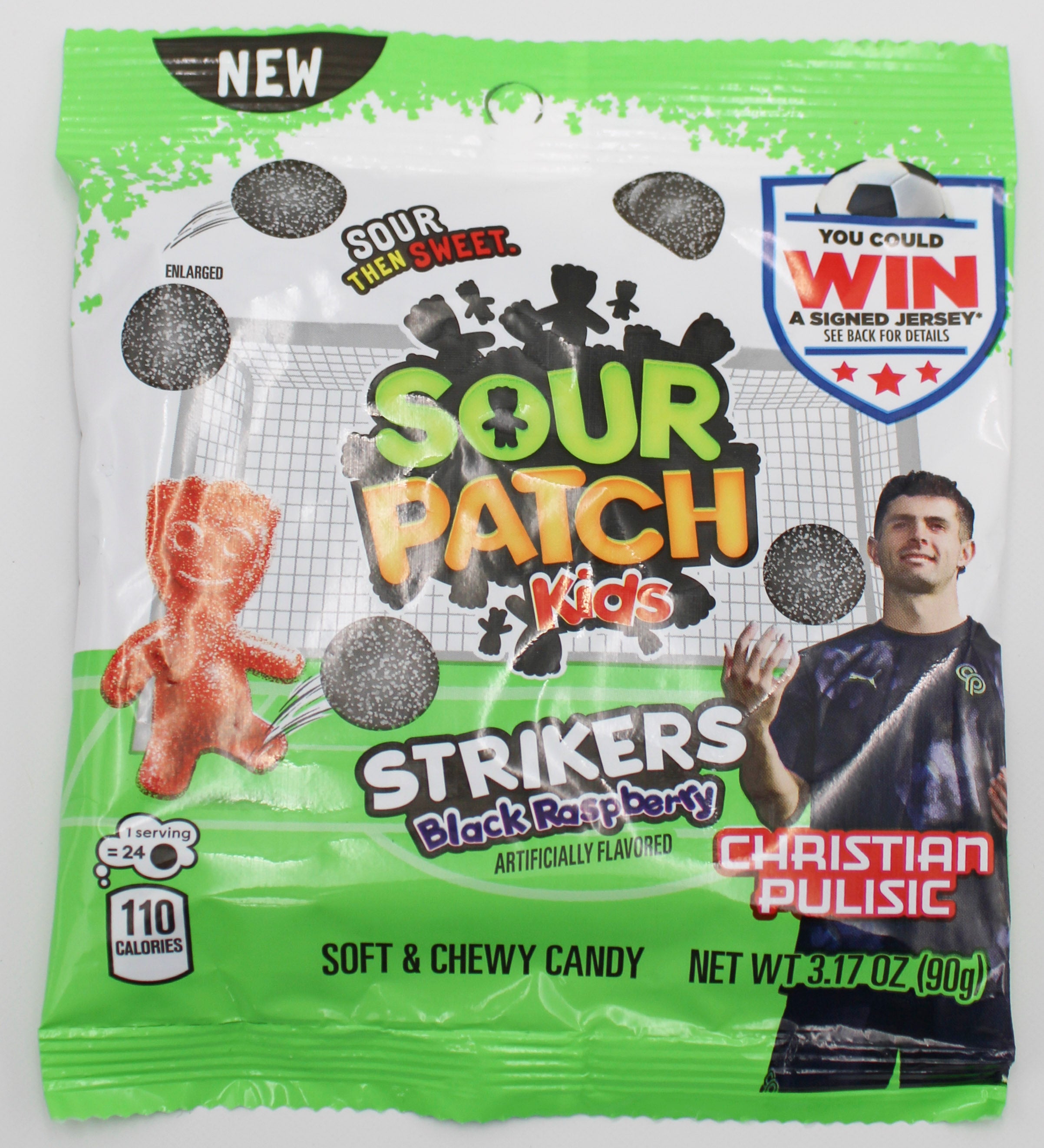 SOUR PATCH KIDS STRYKER BLACK RASBERRY 3.17 OZ BB 1/25/30