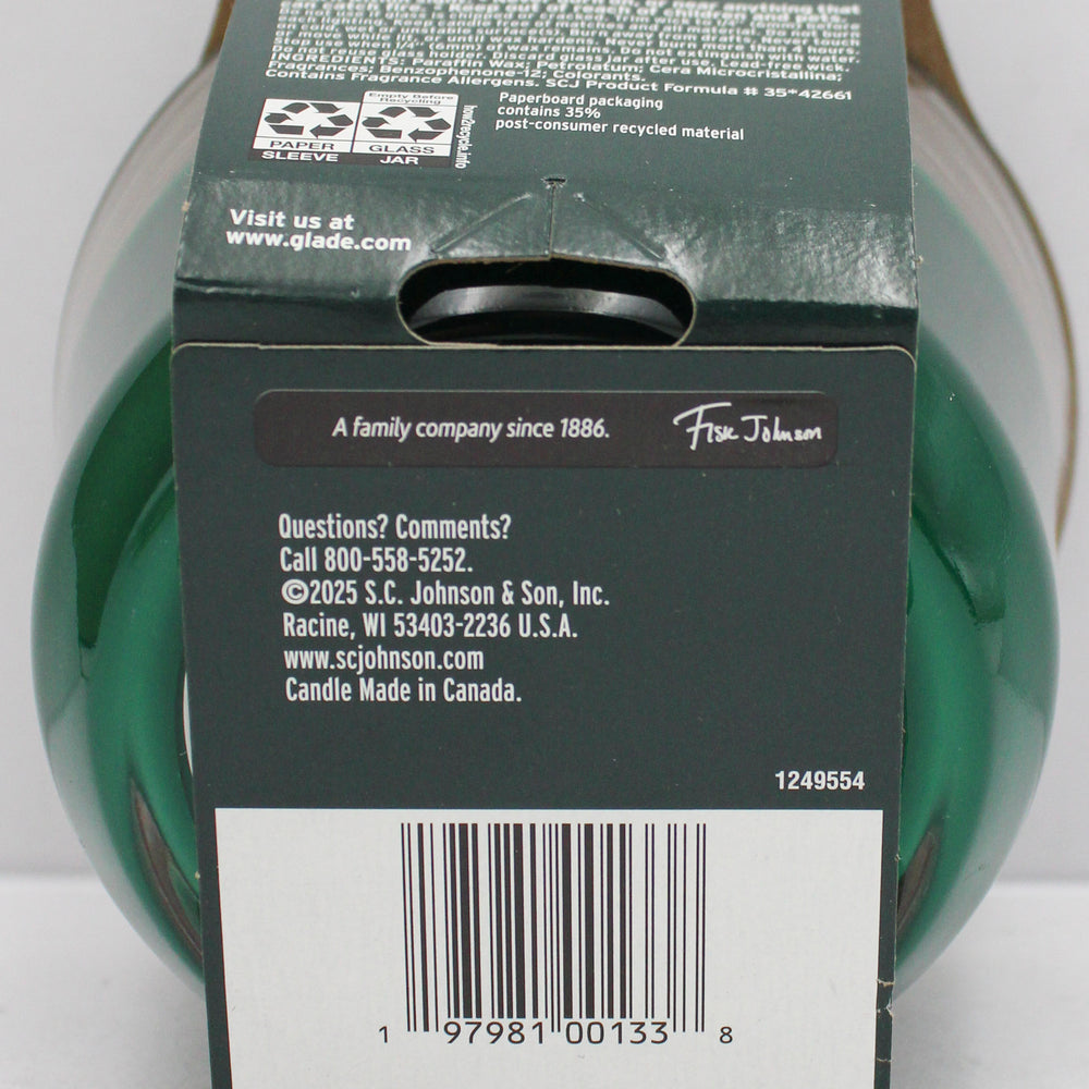 GLADE 3-WICK CANDLE BALSAM & SPRUCE 6.8oz US