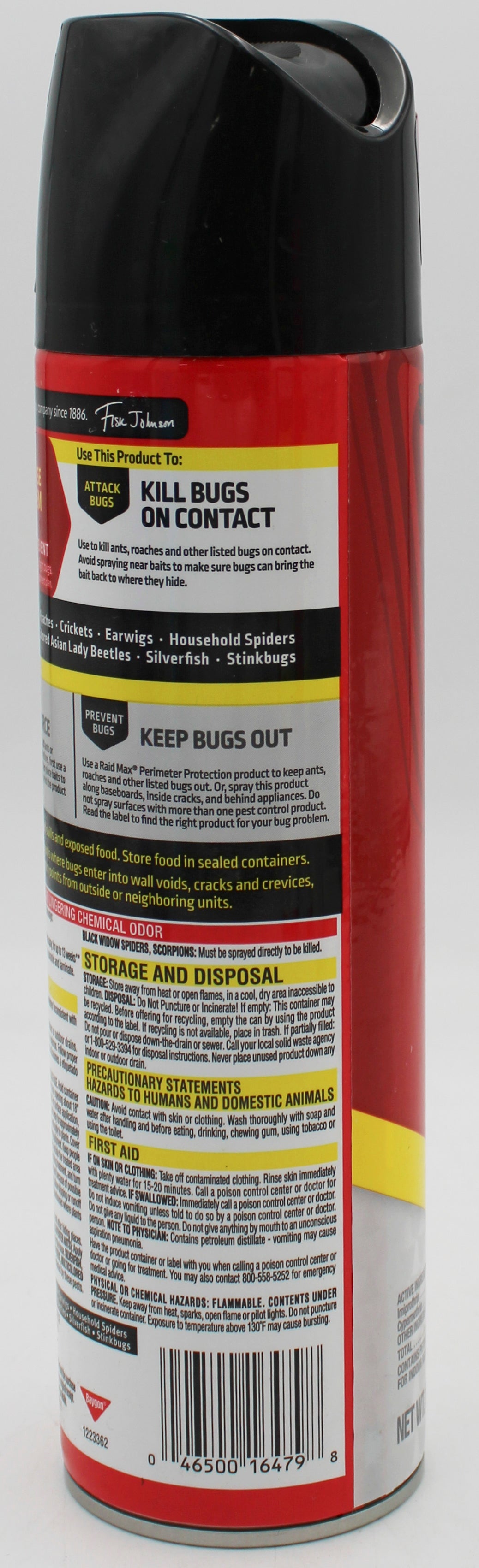 SP RAID ANT & ROACH 17.5oz-LEMON SCENT WITH COUPON