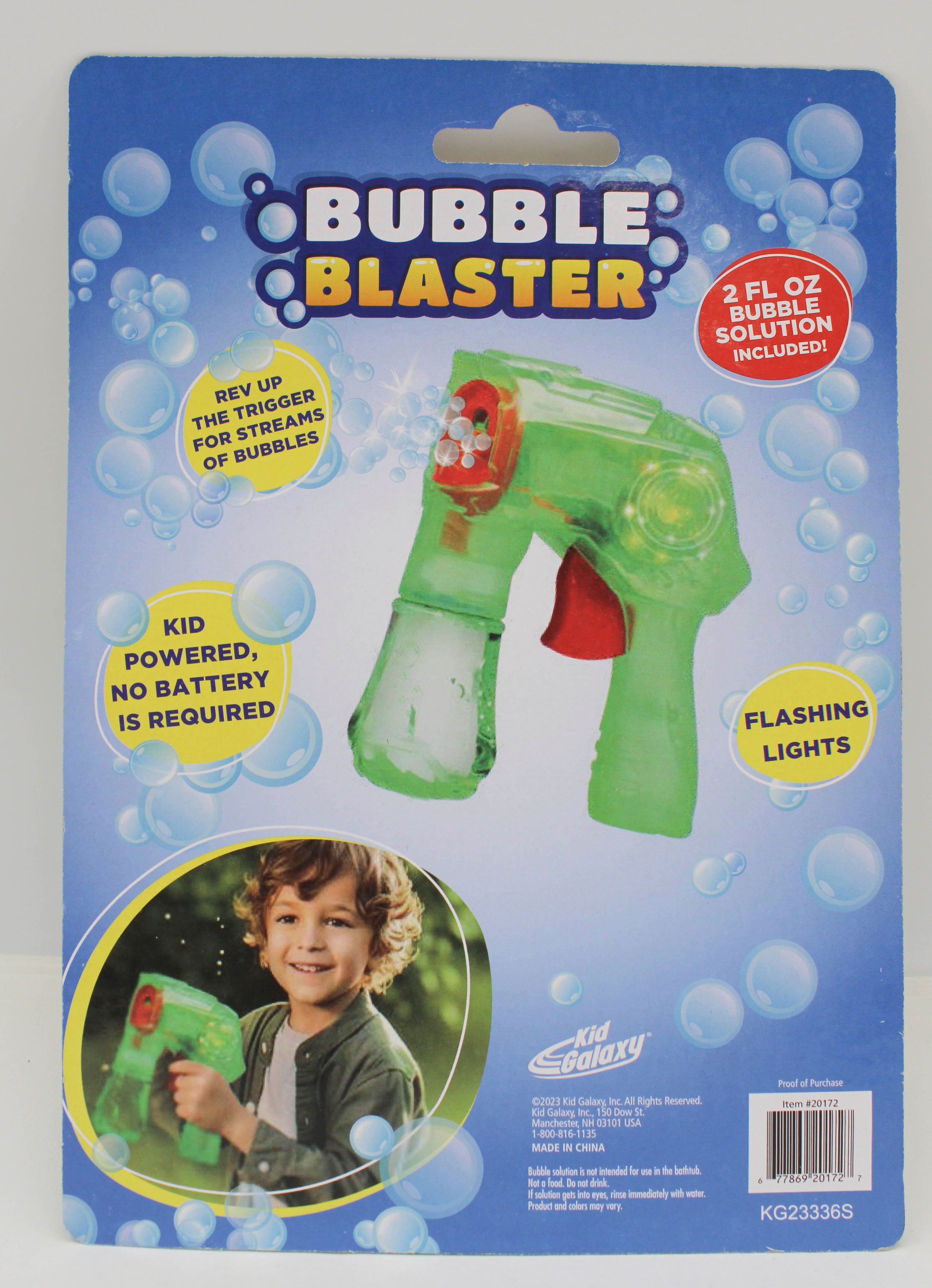 KID POWERED BUBBLE BLASTER