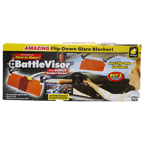 SP BATTLE VISOR FLIP-DOWN GLARE BLOCKER NI