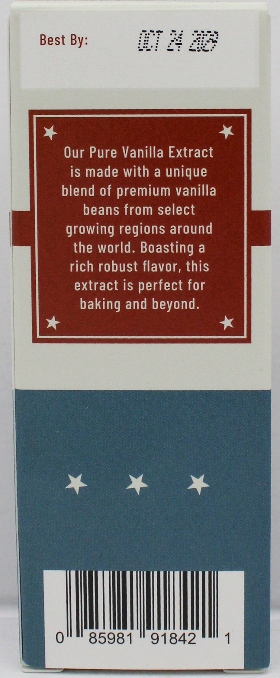 STAR VANILLA PURE VANILLA EXTRACT  2 Oz BB 10/24/29