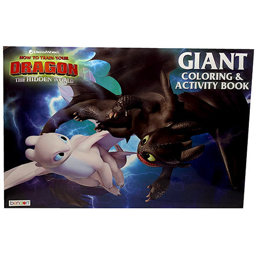 GIANT COLOR/ACT BOOK-TRAIN DRAGON
