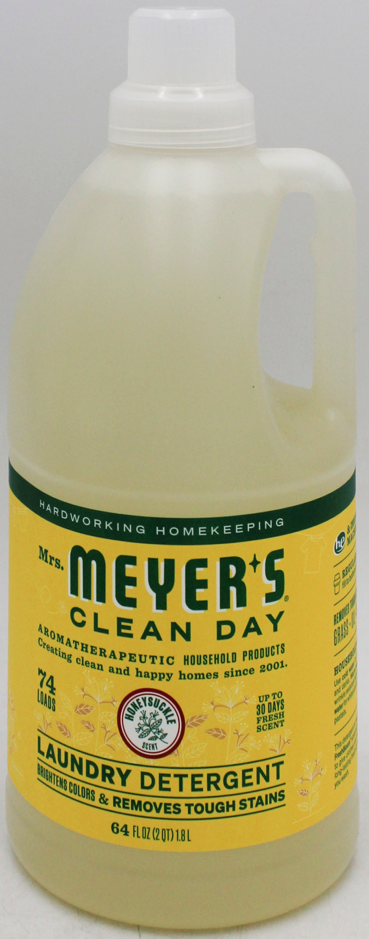 SP MRS MEYERS LIQUID LAUNDRY DETERGENT HONEYSUCKLE 64oz US