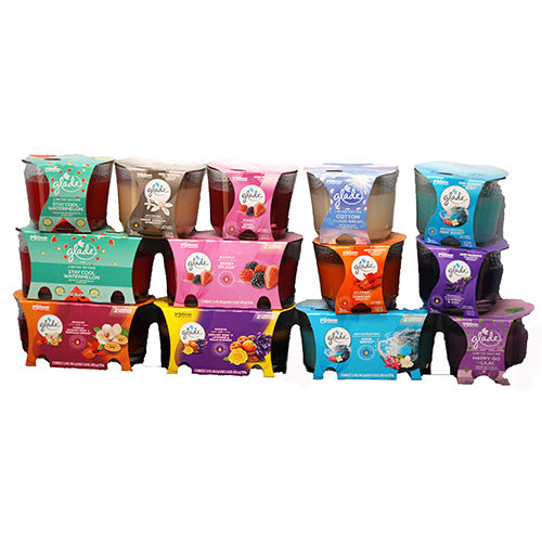 GLADE CANDLE DISPLAY 14CT