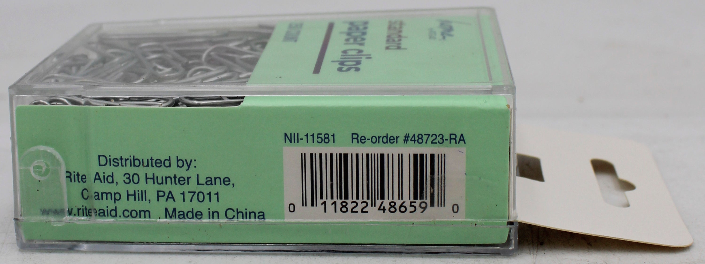 RITE AID HOME PAPERCLIPS SMALL 250CT