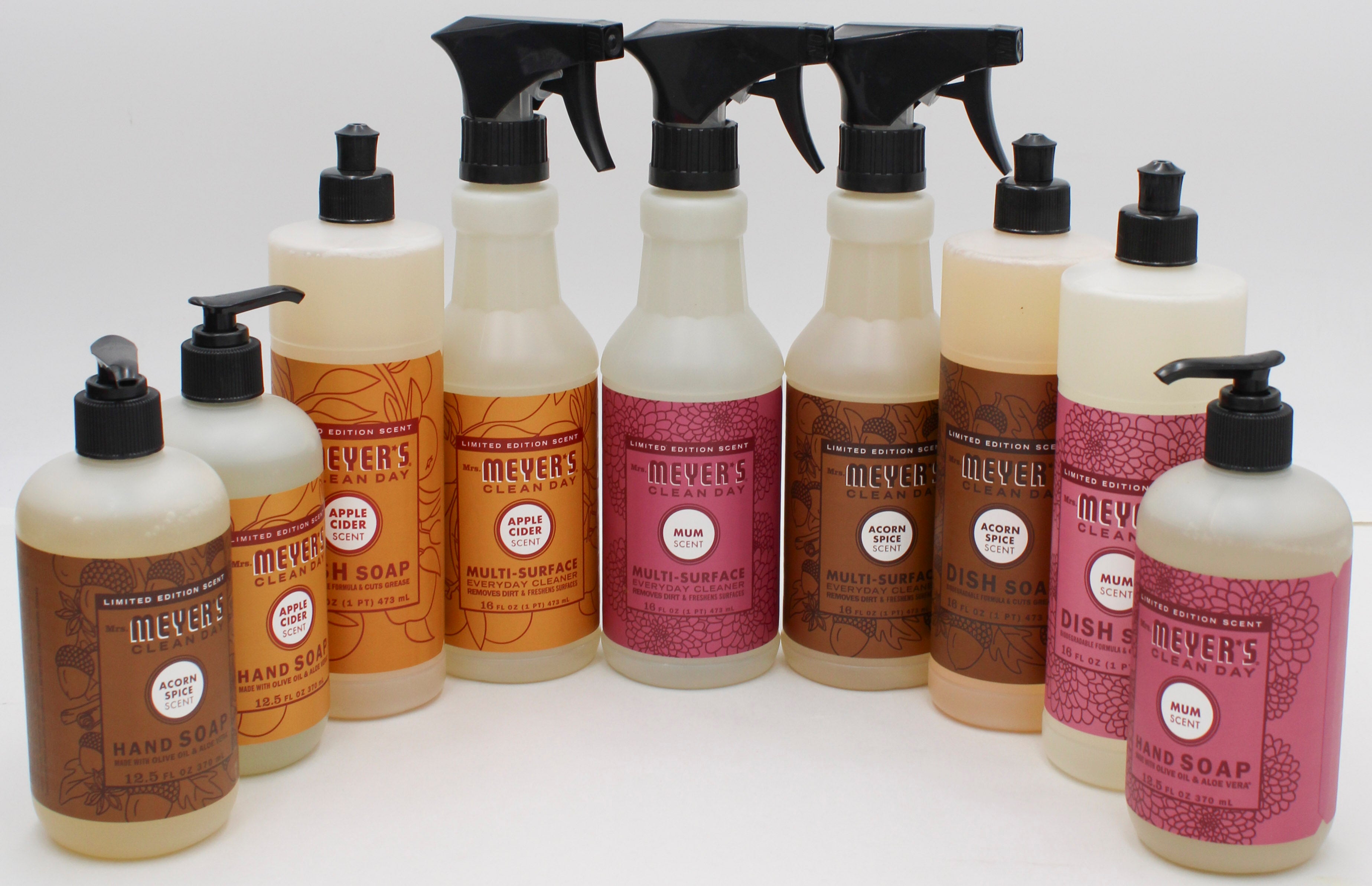 MRS MEYERS ASSORTED HAND SOAPS DISPLAY
