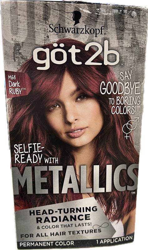 SP GOT2B METALLICS PERMANENT COLOR M68 DARK RUBY