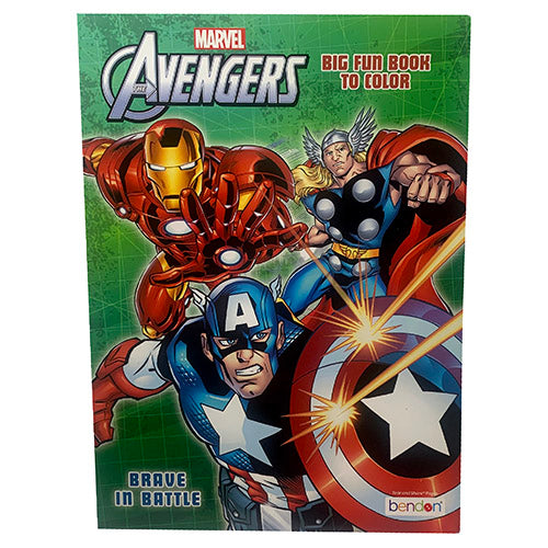 BENDON BIG FUN COLOR BOOK-AVENGERS