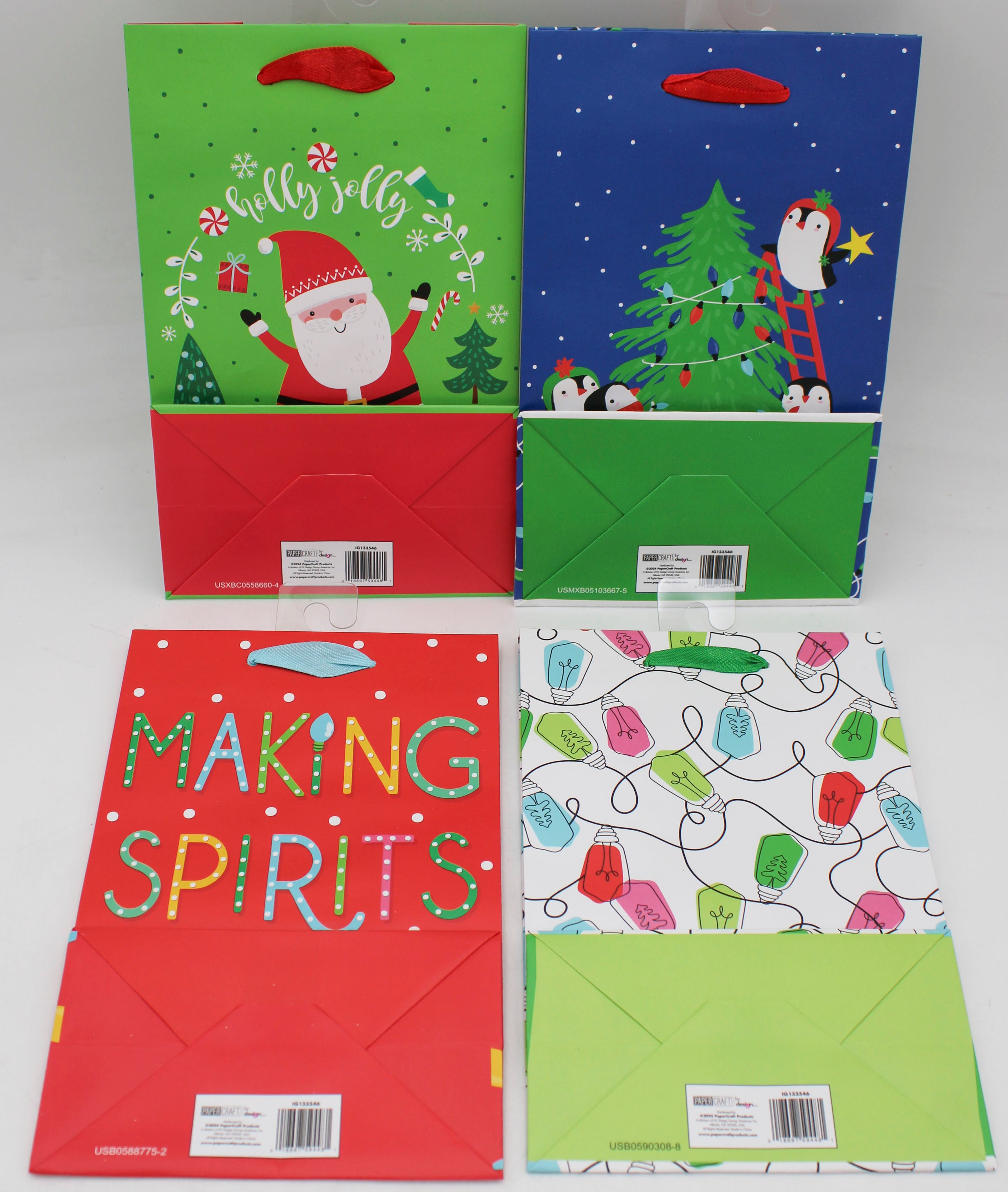 SMALL GIFT BAG - WHIMSY HOLIDAY