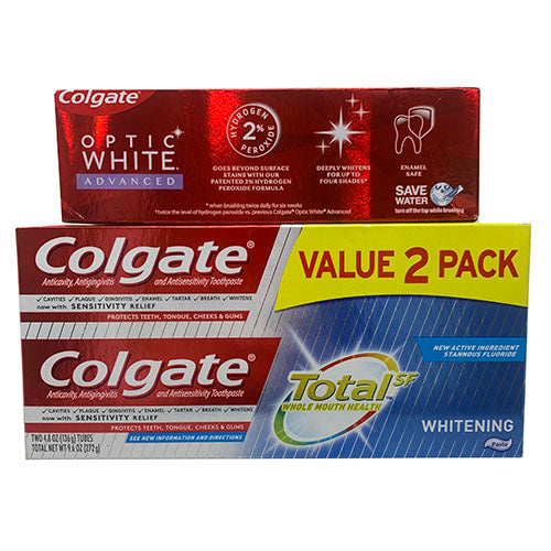 COLGATE T/PASTE(3/22)ASST DSPLY-NI