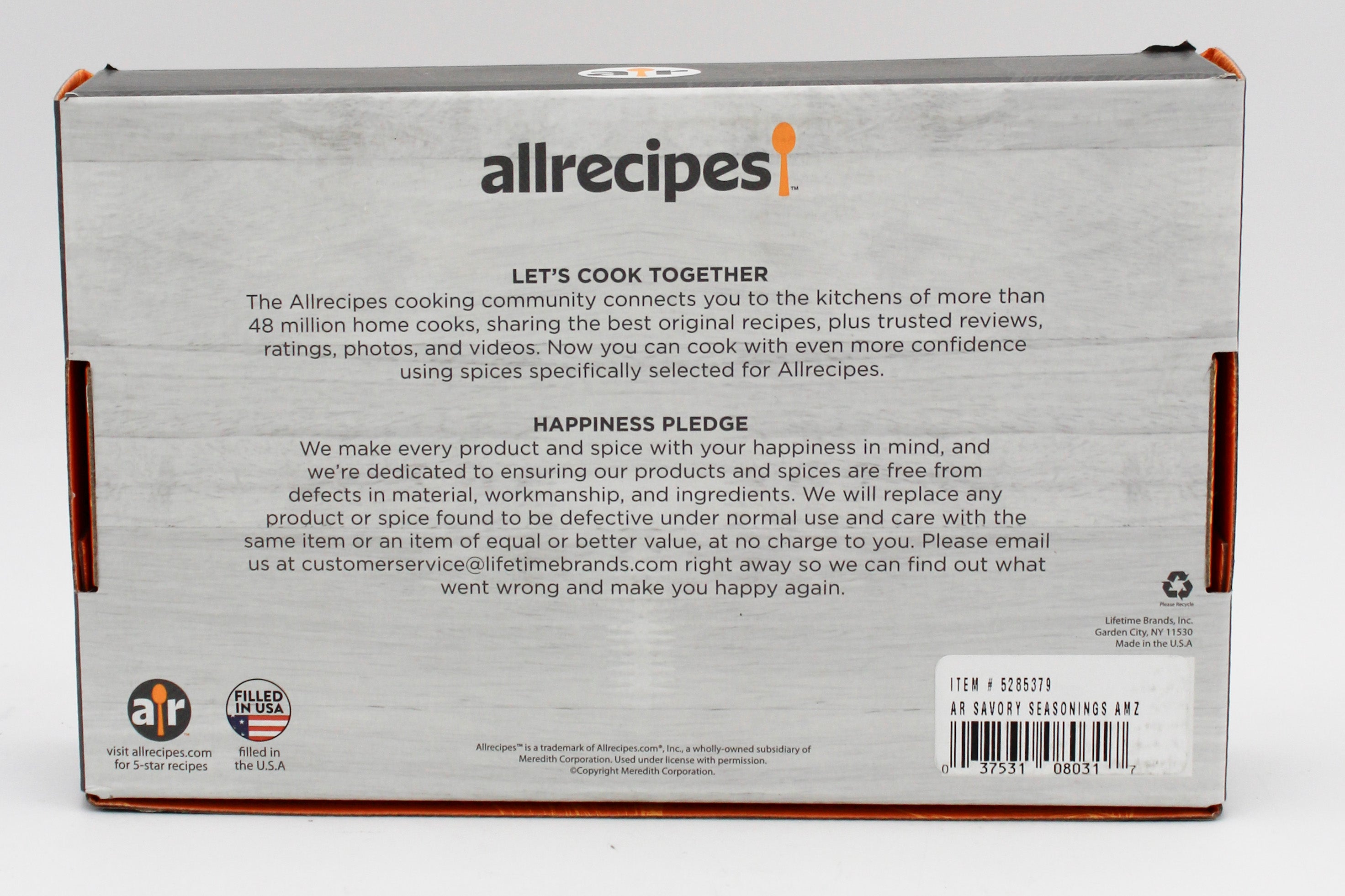 ALLRECIPES SAVORY SEASONINGS SET OF 3
