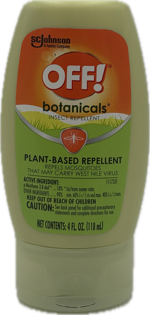 OFF! BOTANICALS INSEC REPELLENT 4oz CREAM US