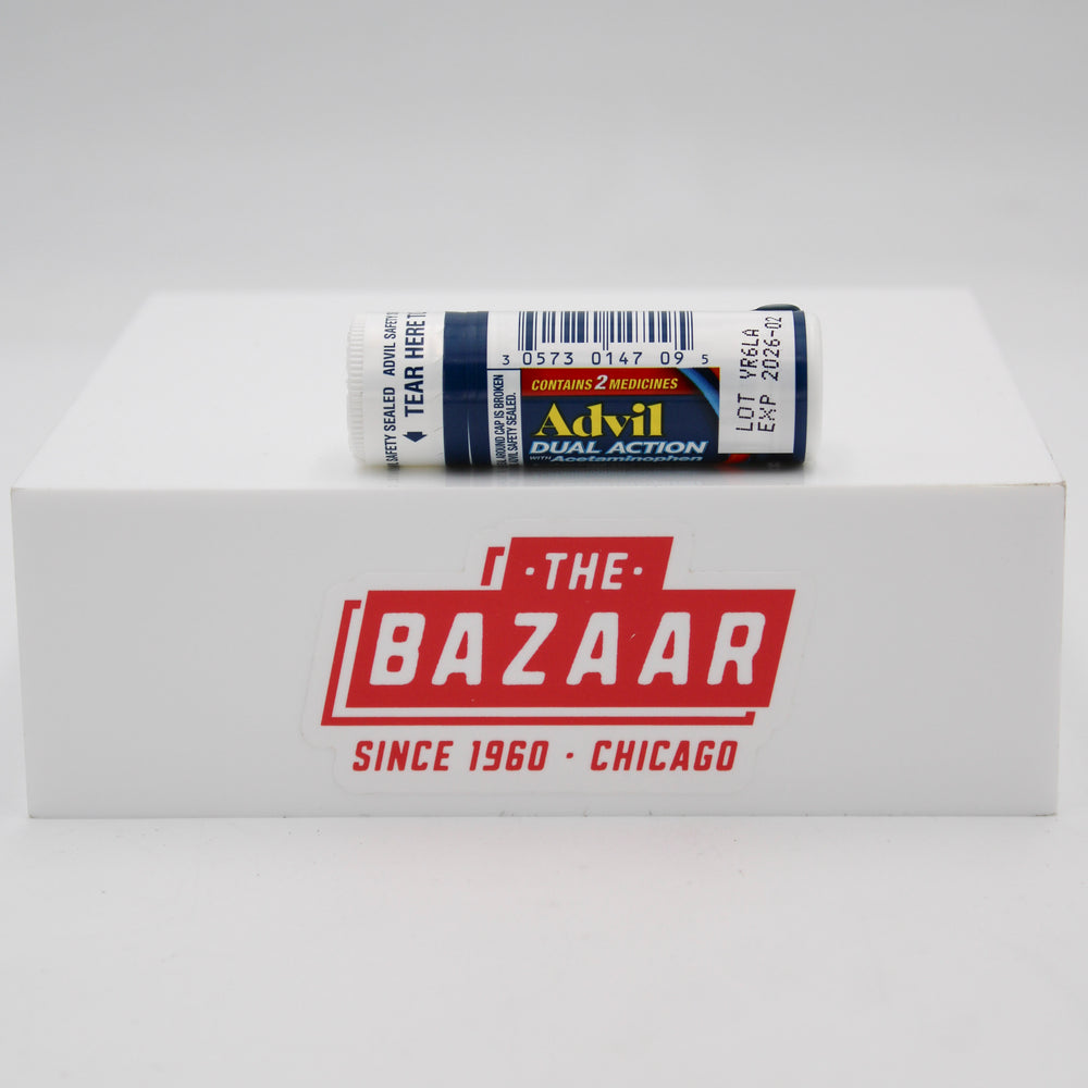 ADVIL DUAL ACTION TABLETS TRAVEL SIZE 8ct EXP 2/28/26 NI