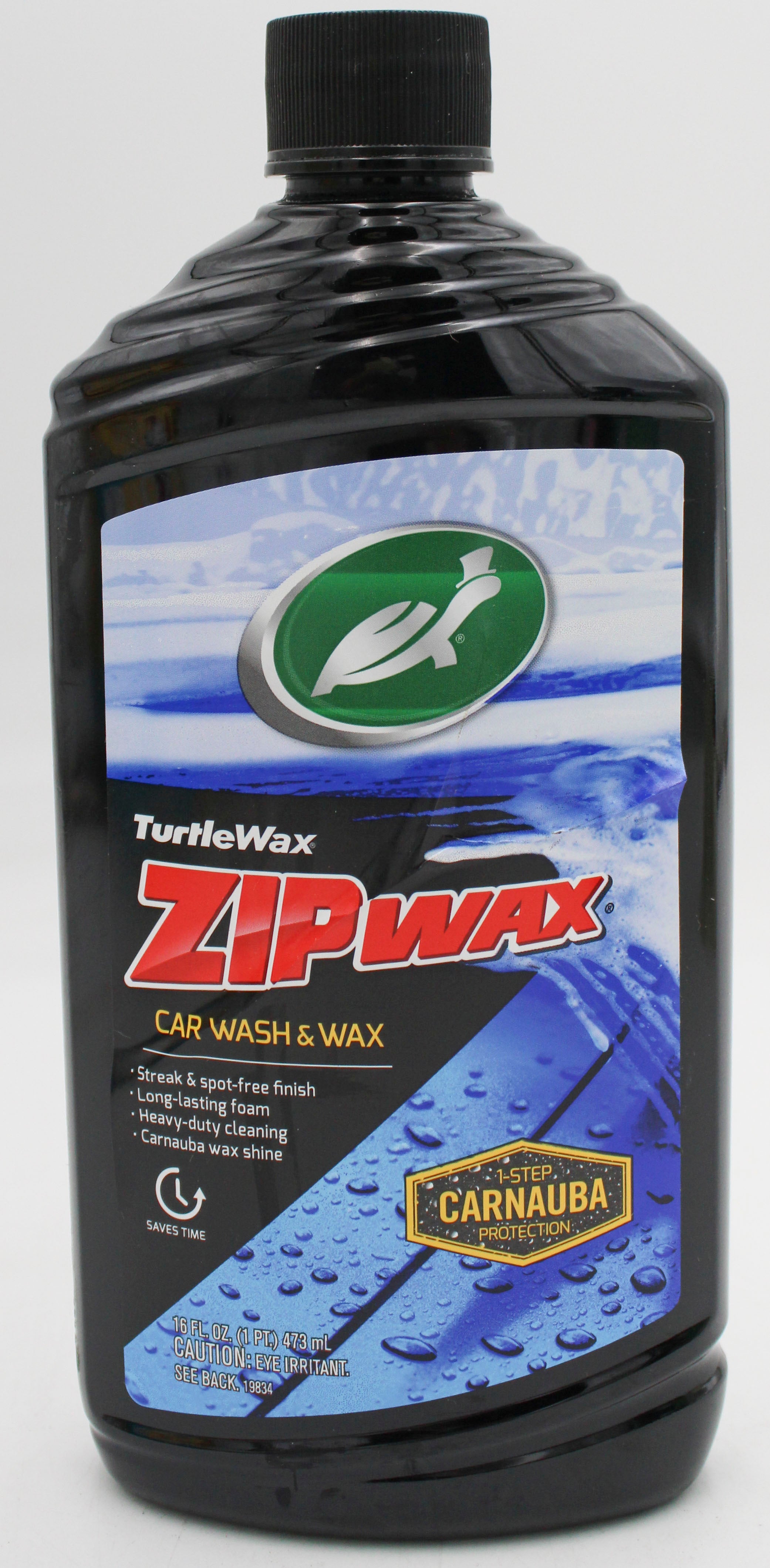 SP TURTLE WAX CAR WASH &WAX 16oz ZIP WAX