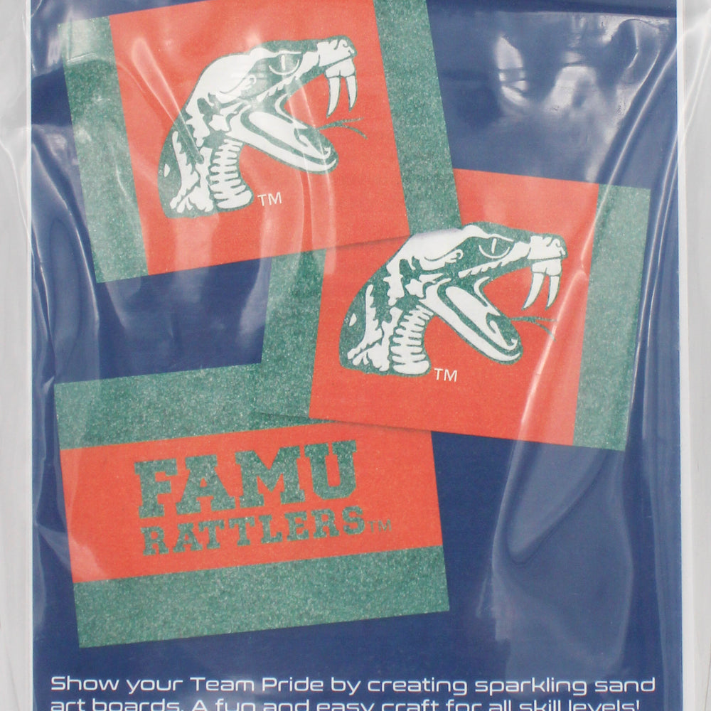 NCAA FLORIDA A&M RATTLERS SAND ART CRAFT KIT