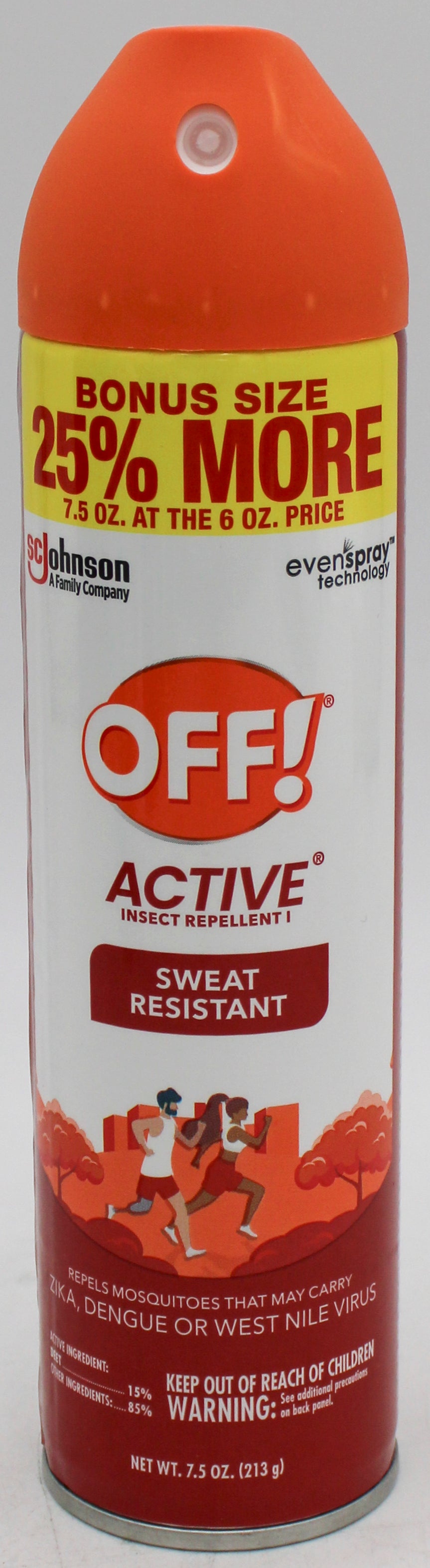 SP OFF ACTIVE SWEAT RESISTANT 7.5oz.