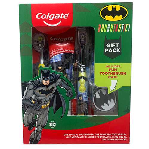 Kids Oral Care Set 4pc Batman | Wholesale Distributor Pack