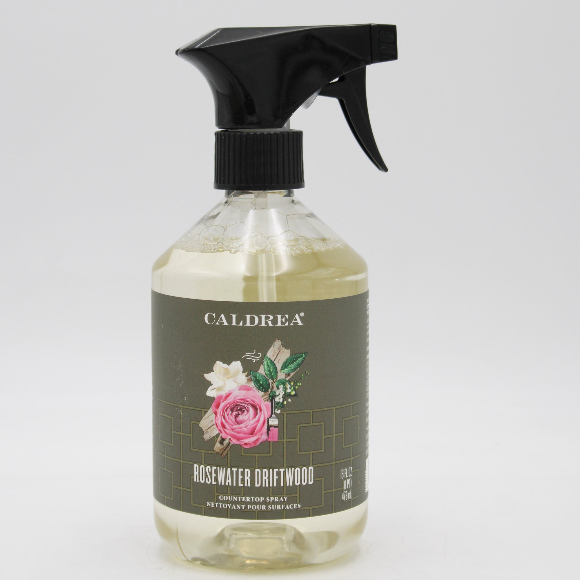 CALDREA COUNTERTOP CLEANER ROSEWATER DRIFTWOOD 16oz