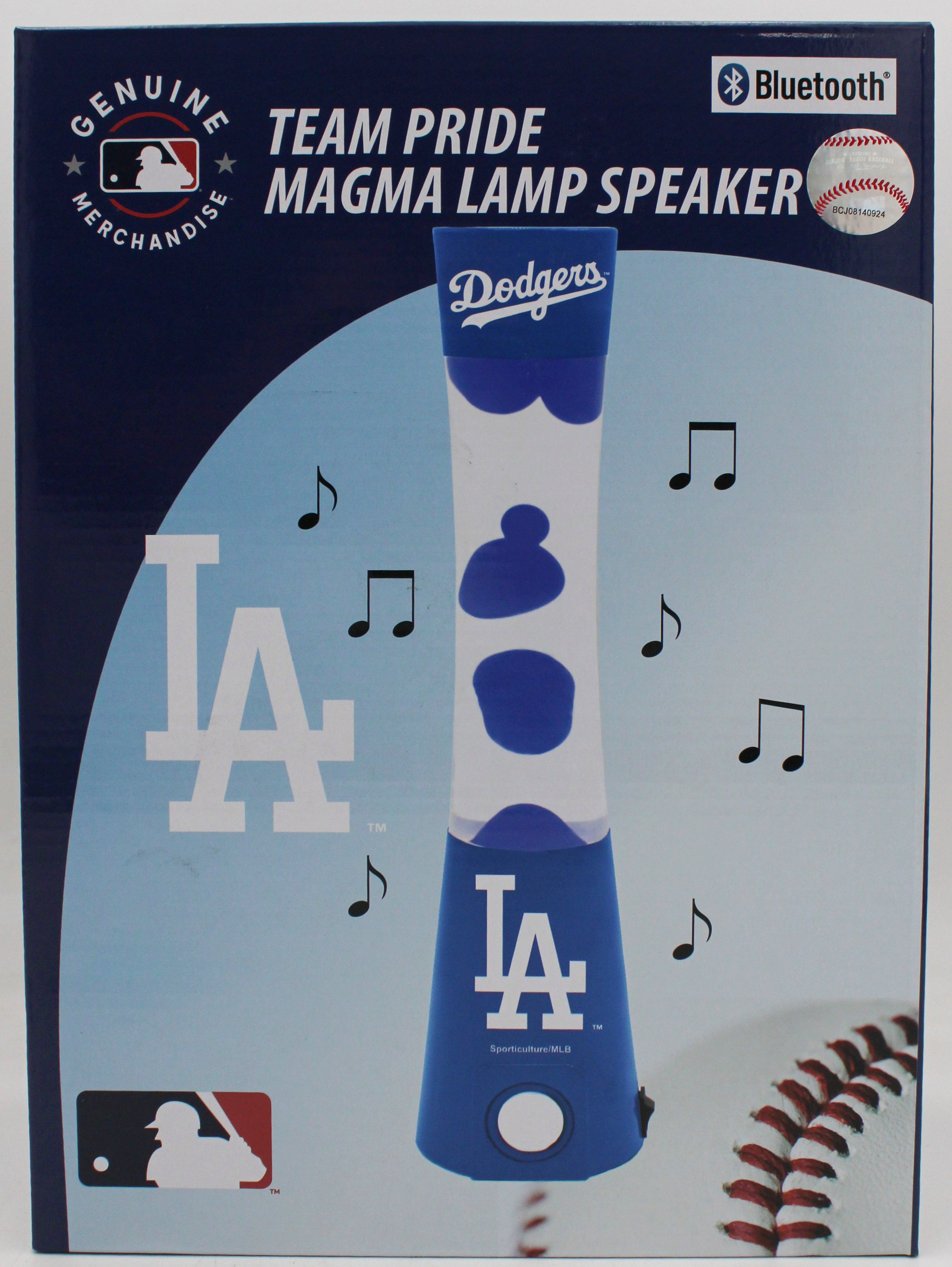 MLB LOS ANGELES DODGERS LAVA LAMP SPEAKER 16.5"