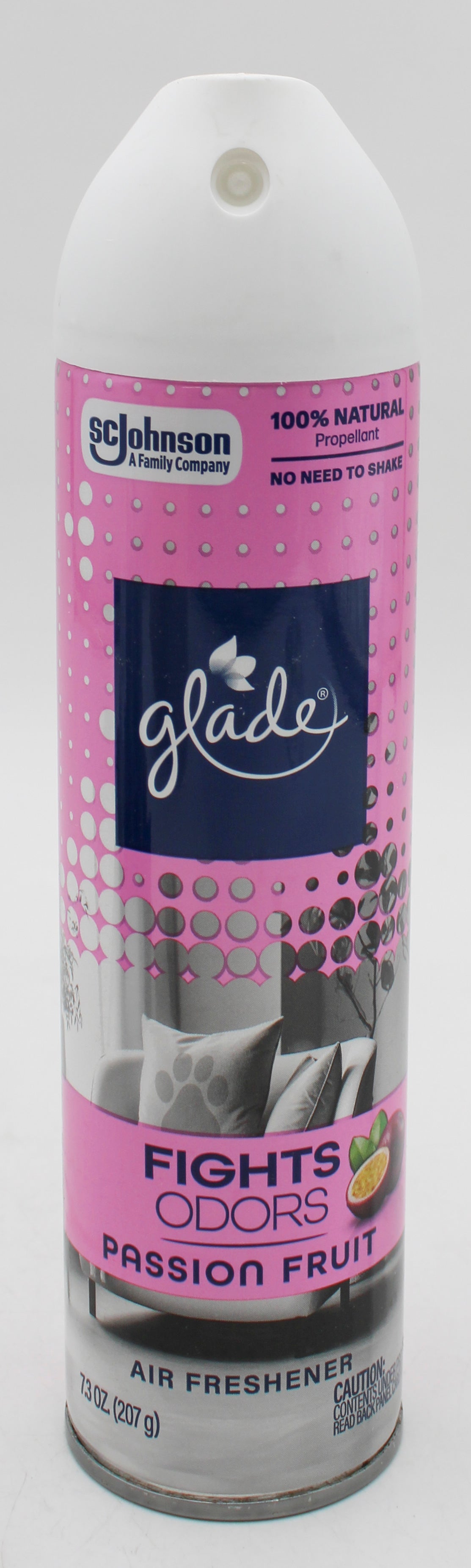 GLADE AEROSOL SPRAY VANILLA PASSION FRUIT 7.3oz