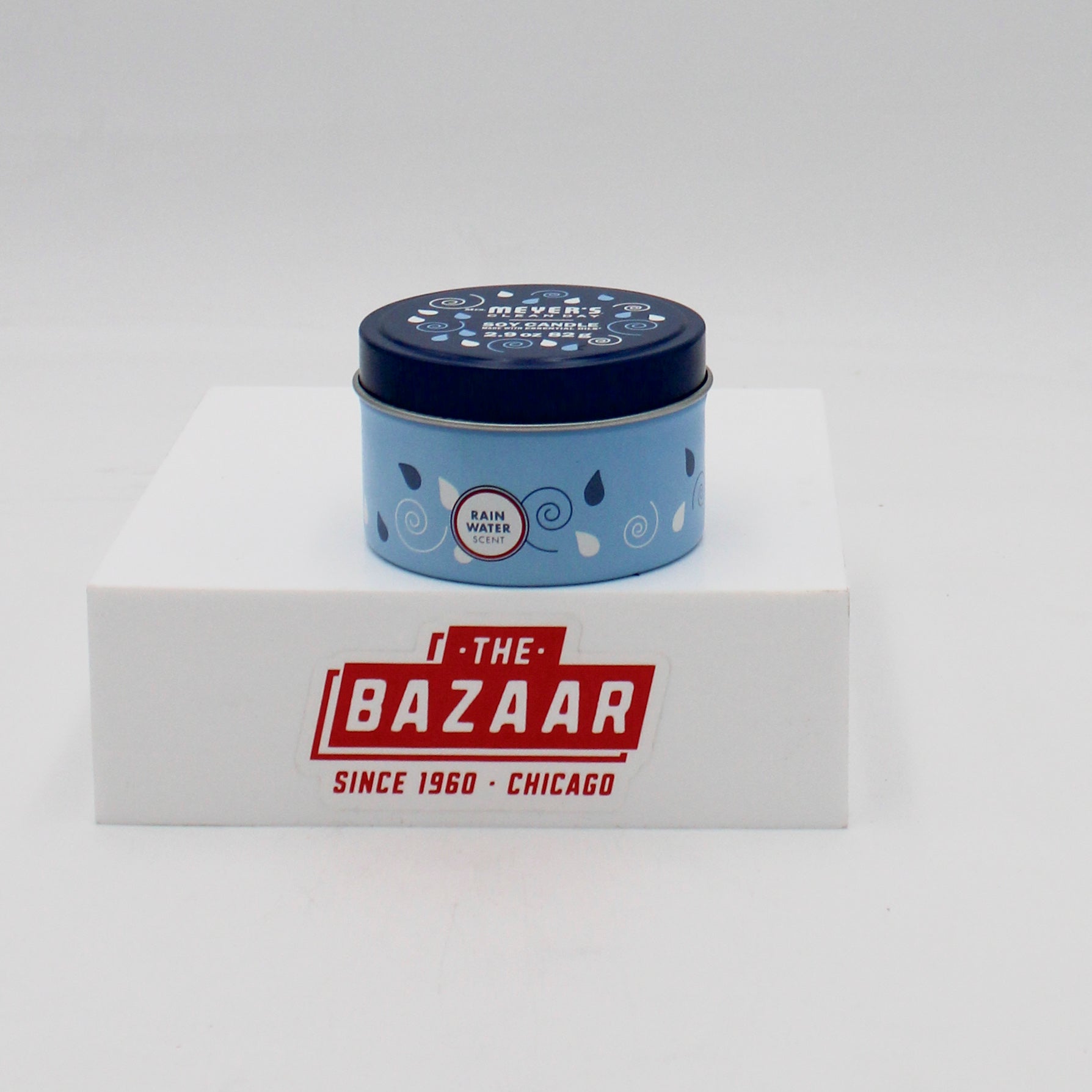 MRS MEYERS TIN CANDLE RAINWATER 2.9oz US