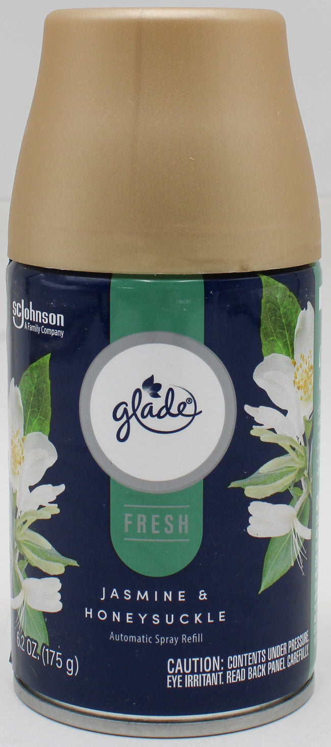 GLADE AUTOMATIC SPRAY REFILL FRESH JASMINE & HONEYSUCKLE 6.2oz US