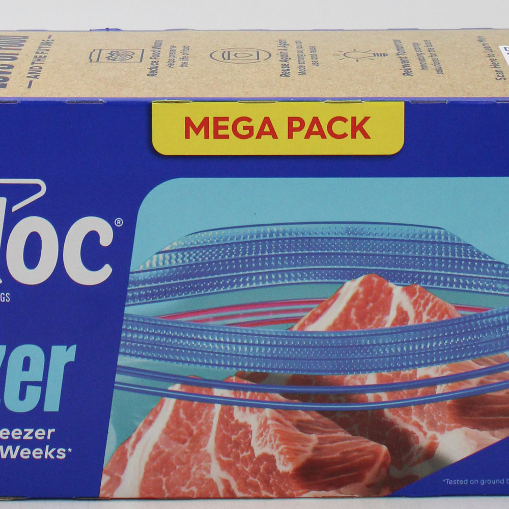 SP ZIPLOC BAG FREEZER 66CT GALLON