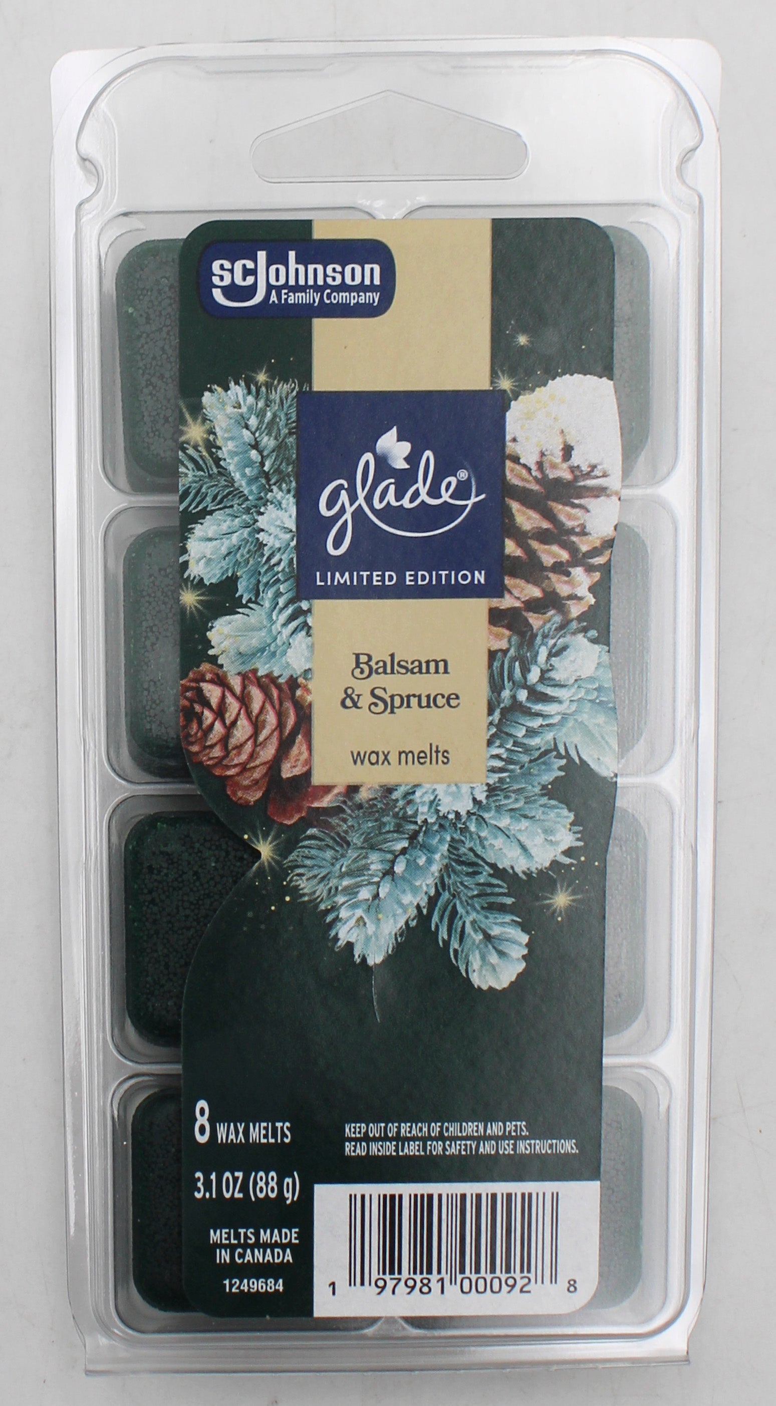 Glade Wax Melts Balsam & Spruce 3.1oz – US