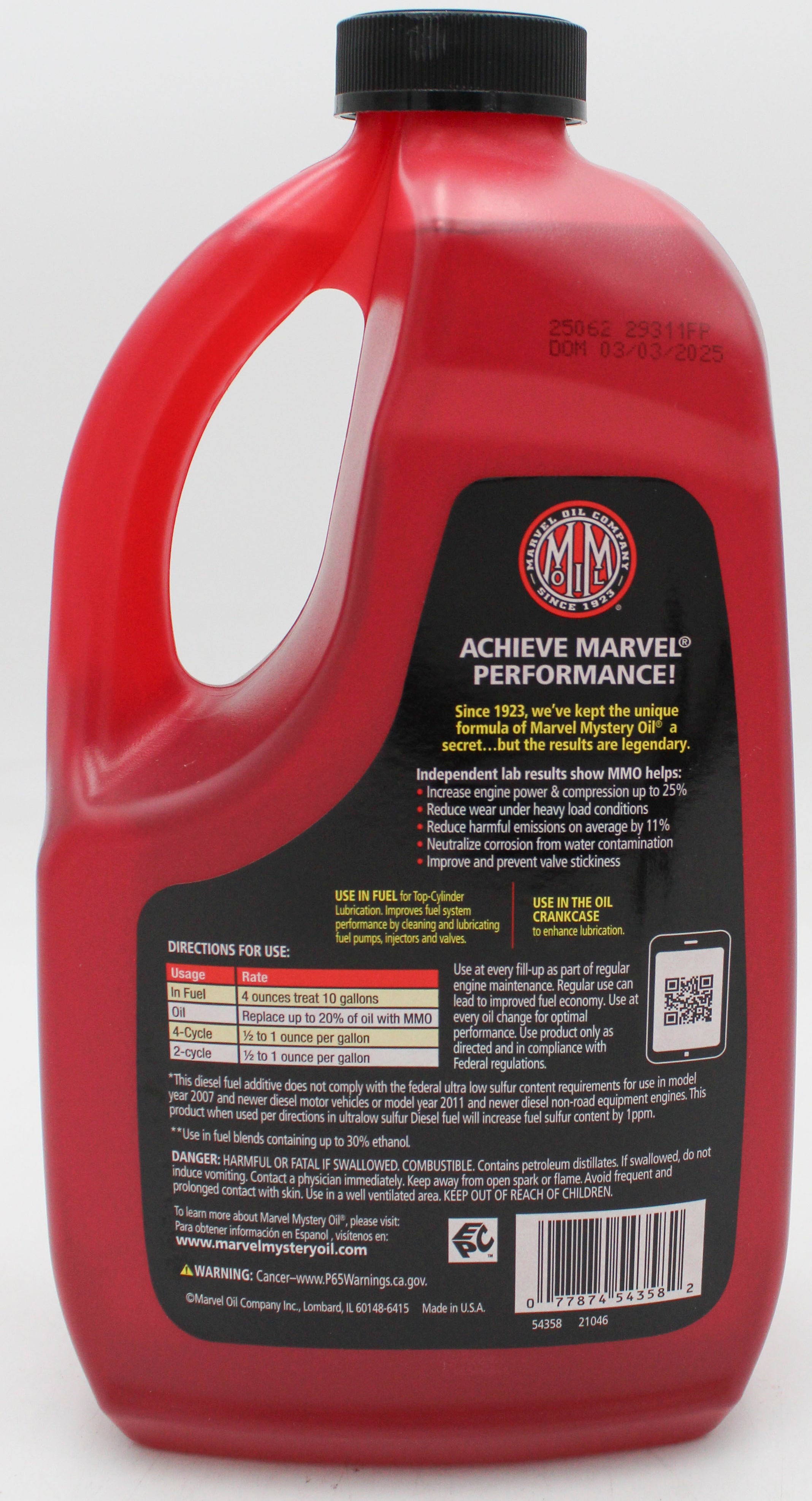 SP MARVEL MYSTERY OIL 64 FL.oz