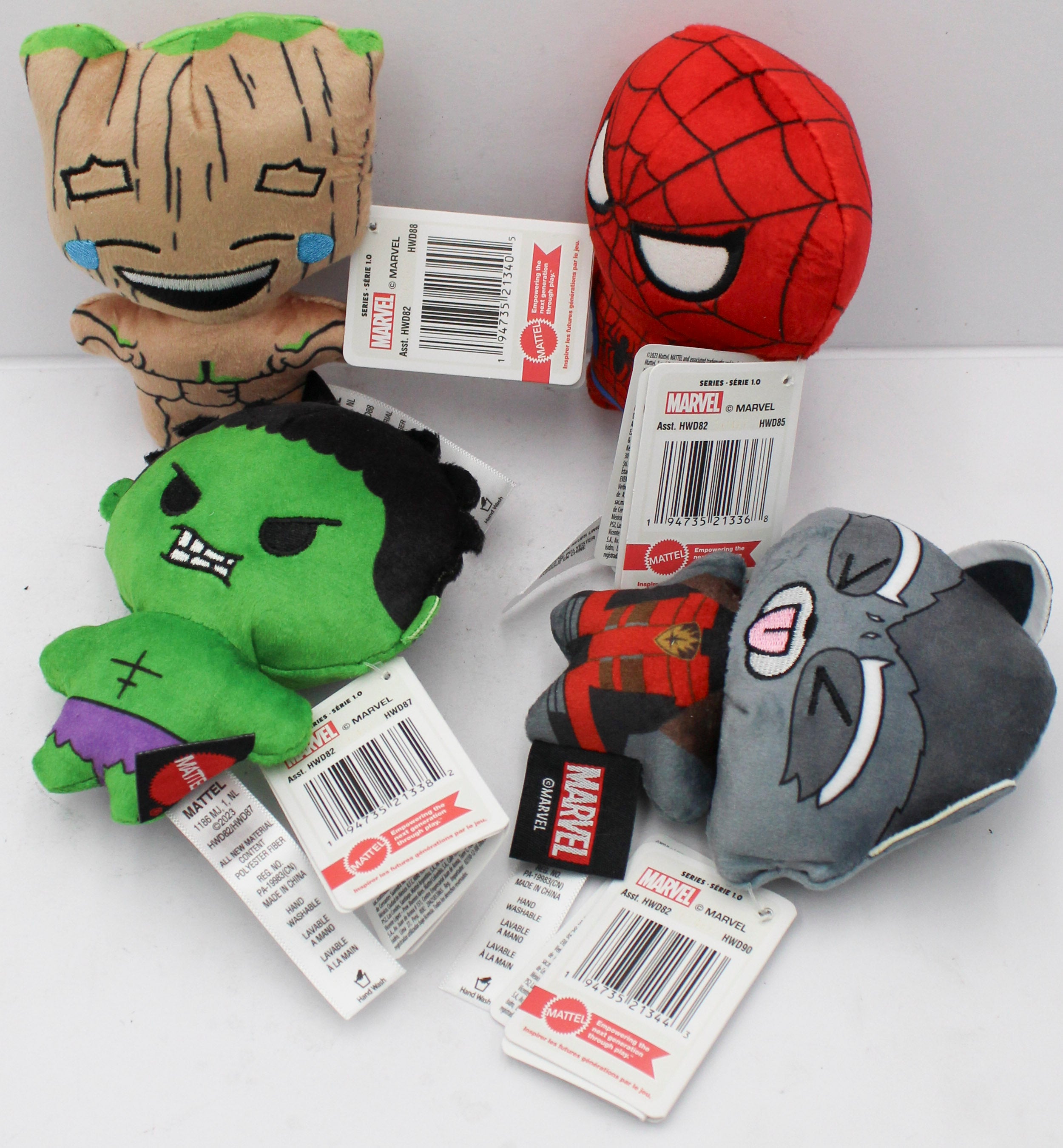 MARVEL MOODIVERSE PLUSH ASST 4" NI