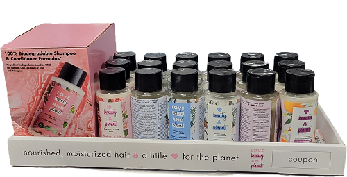 LOVE BEAUTY PLANET SHAMPOO/CONDITIONER 13.5oz PDQ 13.5oz