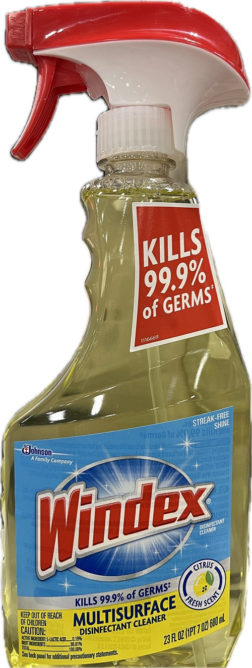 SP WINDEX MULISURACE DISINFECTANT 23oz