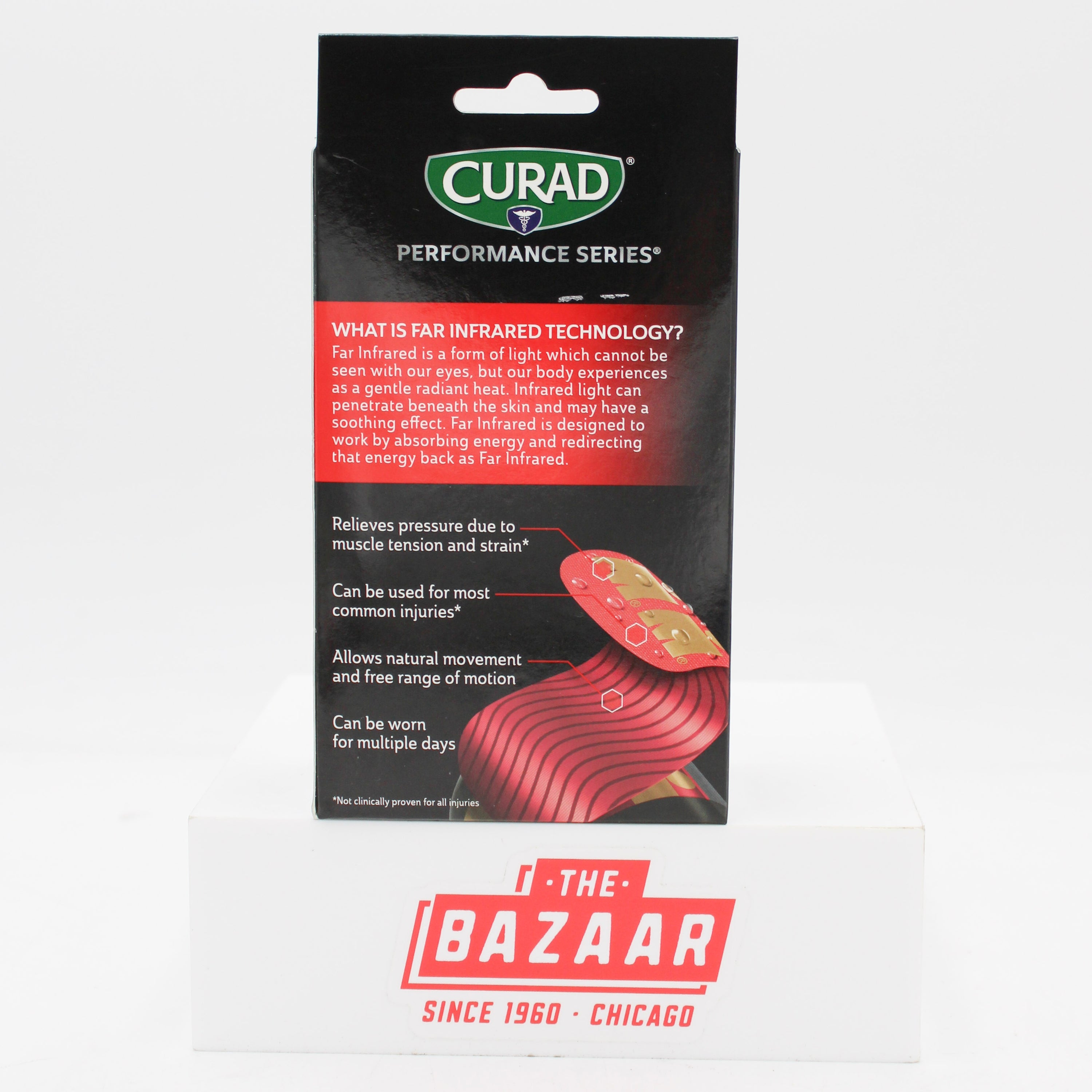 CURAD KINESIOLOGY INFRARED TAPE PINK 2x10in 12ct BB1/2024 NI