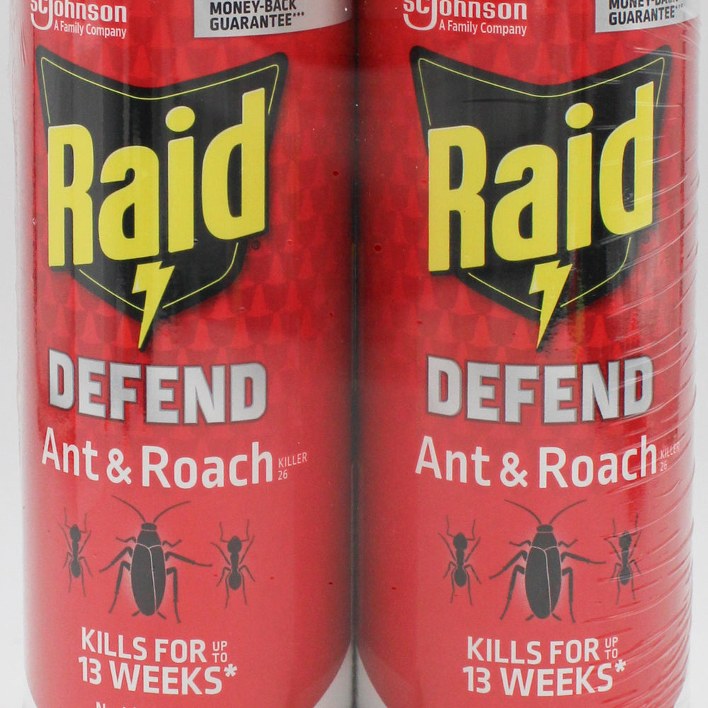 SP RAID DEFEND ANT & ROACH 2CT 20oz FRAGANCE FREE