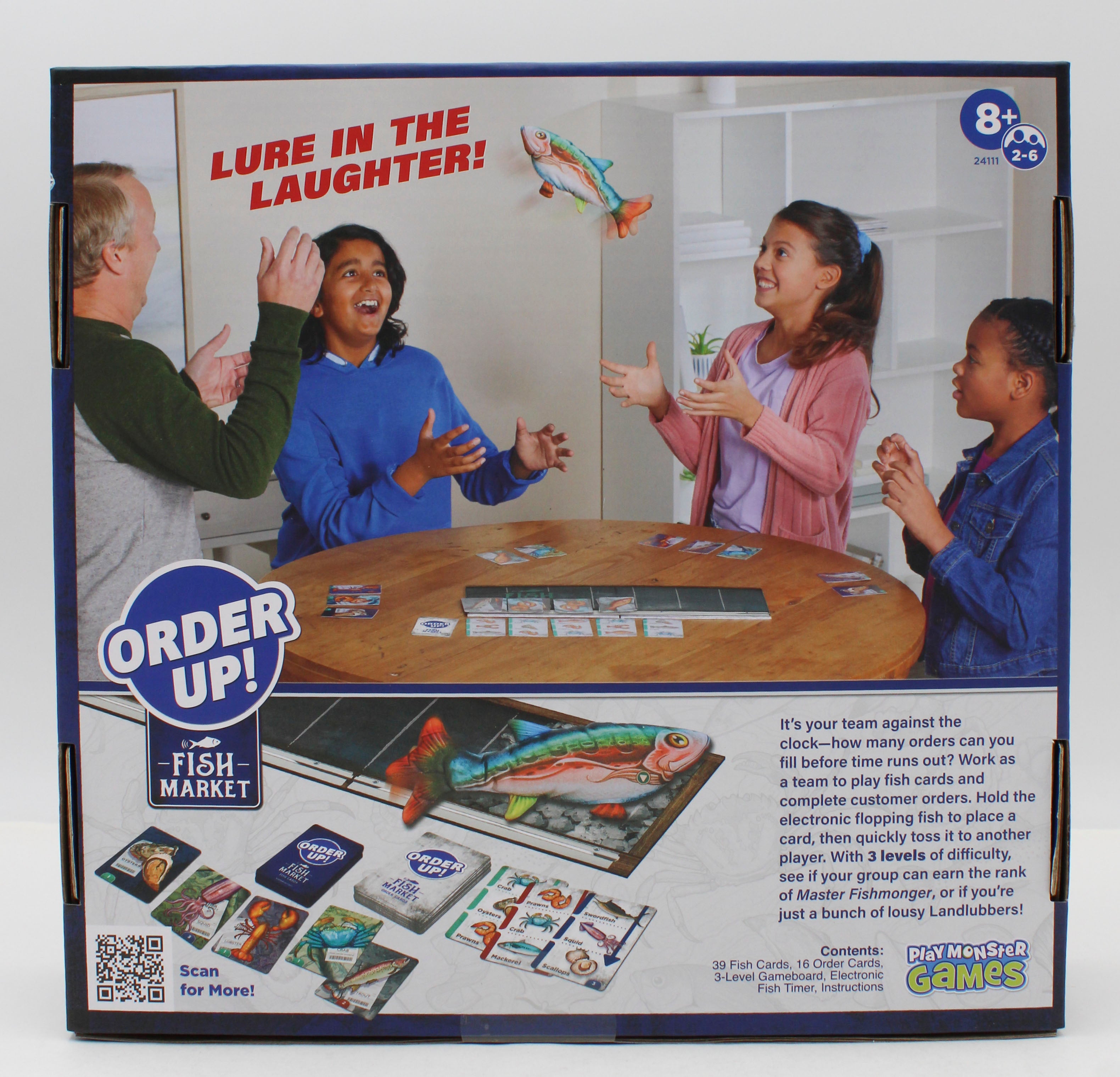 ORDER UP FISH MARKET BOARD GAME