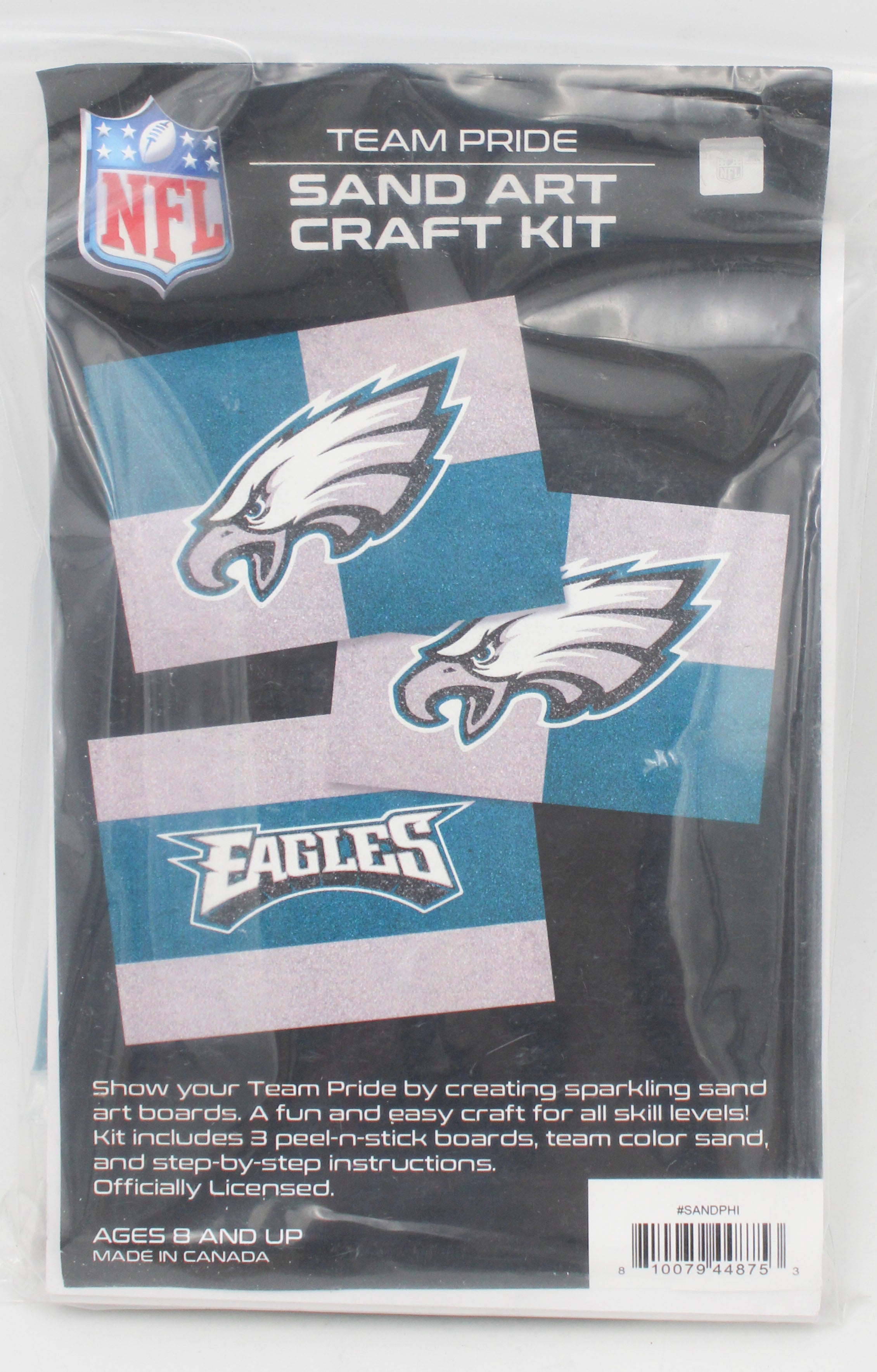 PHILADELPHIA EAGLES SAND ART CRAFT KIT