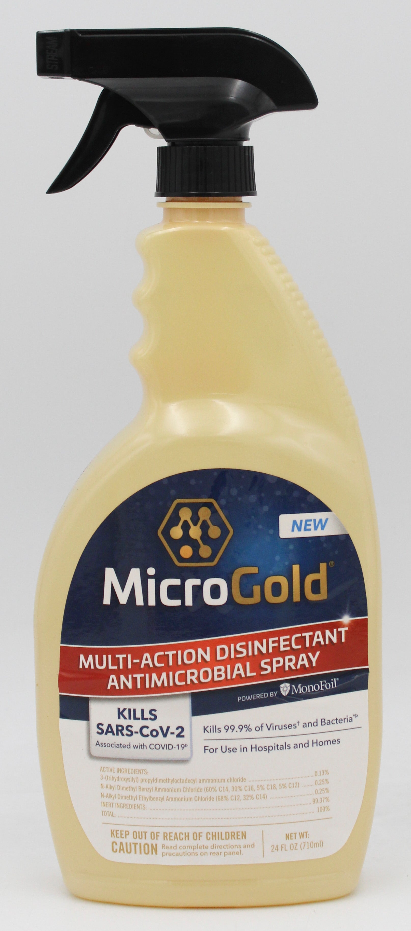 MICROGOLD MULTI-ACTION DISINFECTANT ANTIMICROBIAL SPRAY 24oz
