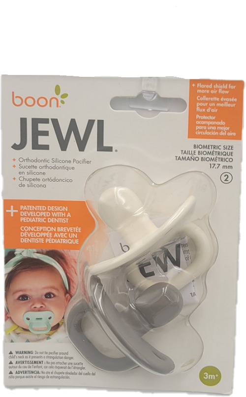 BOON JEWL PACIFIER STAGE 2 - NEUTRAL 2ct NI