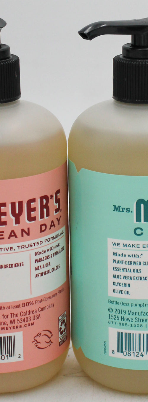 SP MRS MEYER'S HAND SOAP 12.5oz ASST DSPLY