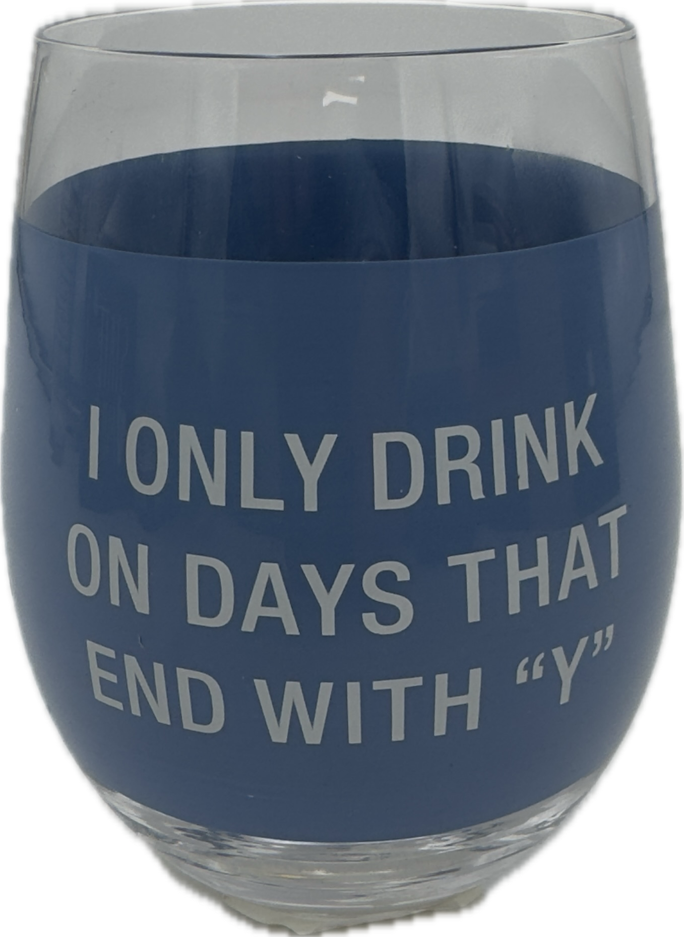 DRINK ON DAYS WINE GLASS 16OZ