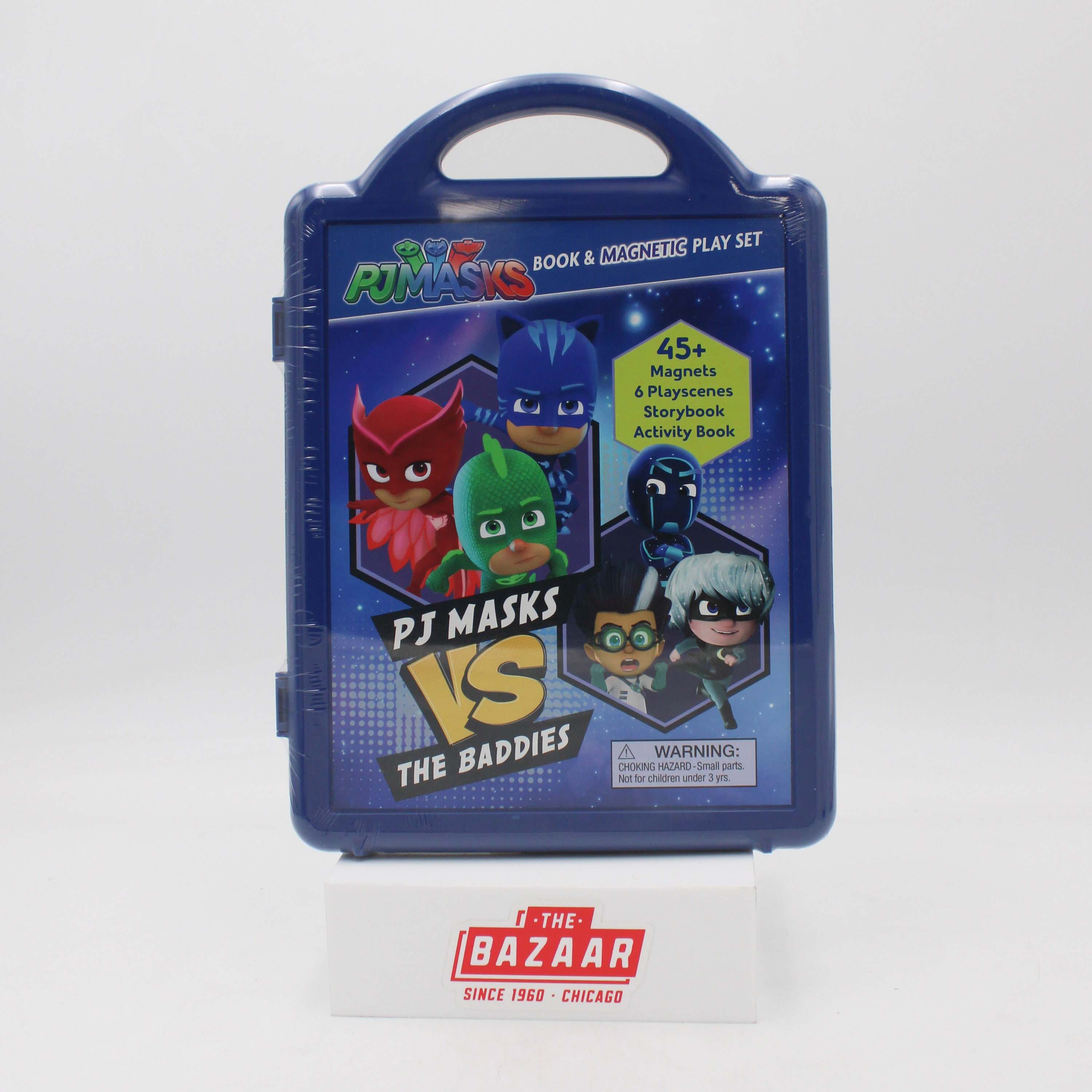 PJ MASKS: PJ MASKS VS THE BADDIES MAGNETIC PLAYSET 32PG PP $15.99