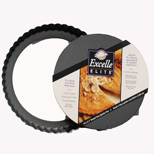 WILTON ROUND TART QUICHE PAN NONSTICK 9IN