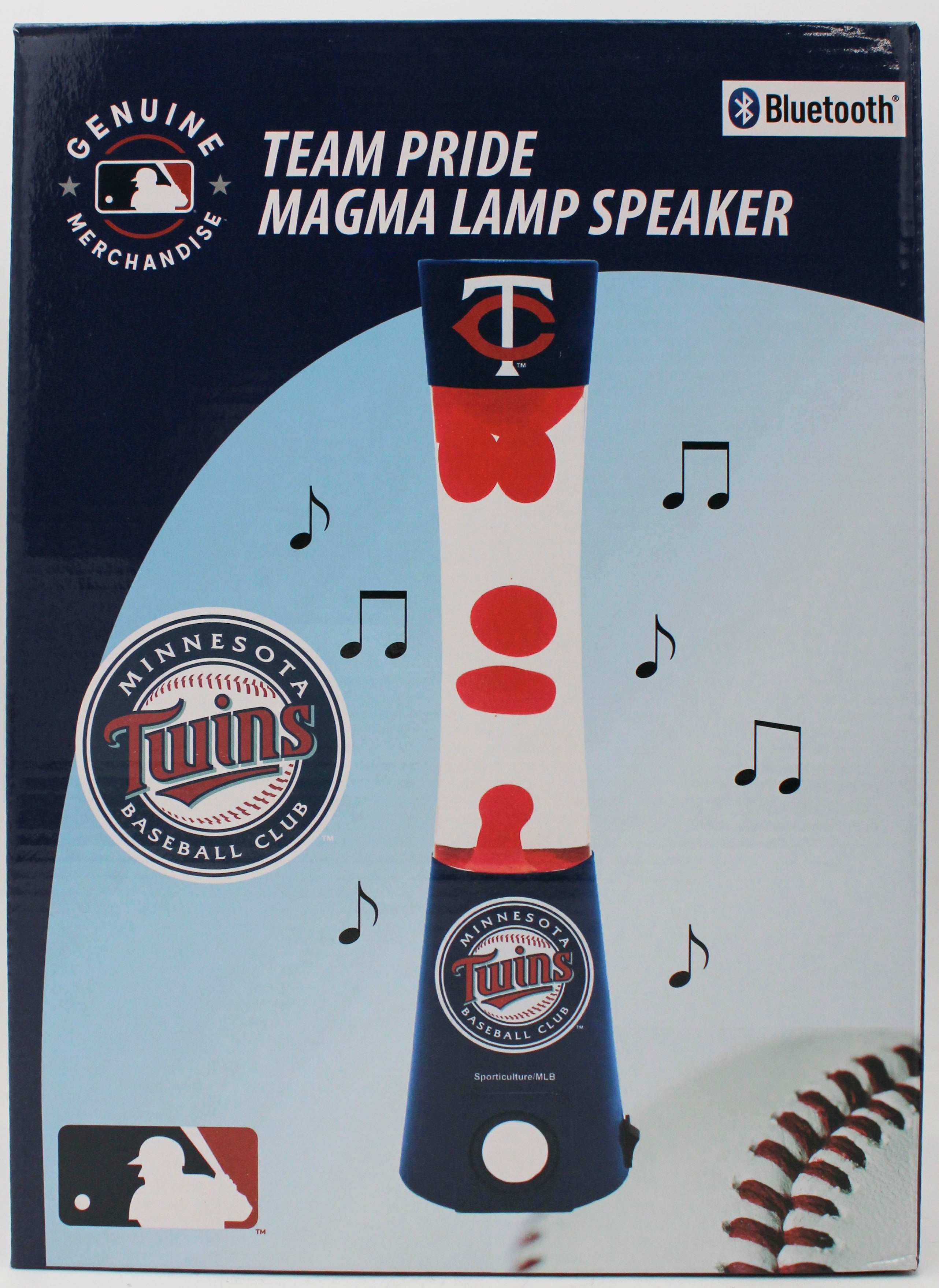 MLB MINNESOTA TWINS LAVA LAMP SPEAKER 16.5"